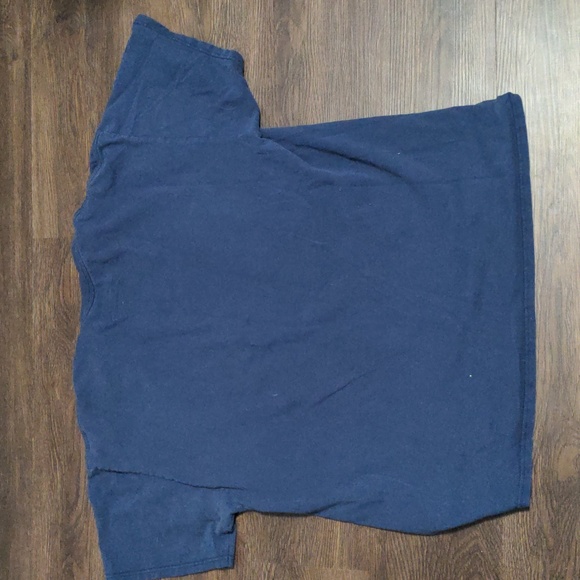 C Port & Company Mens Size XL Blue 2014 Patriots World Champions Stars Tee Shirt - Picture 5 of 5